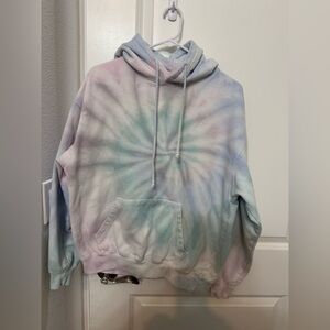 EXIST Multicolor Tie-Dye Patch Women’s Hoodie